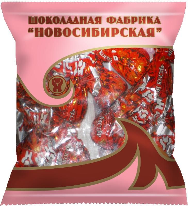 

Конфеты Новосибирская ШФ Мой костер с кремовым корпусом 250 г