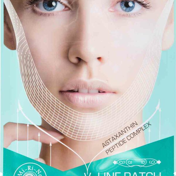 Лифтинг-патч для подбородка моделирующий Mi-Ri-Ne V-Line Patch Коррекция второго подбородка  8 г