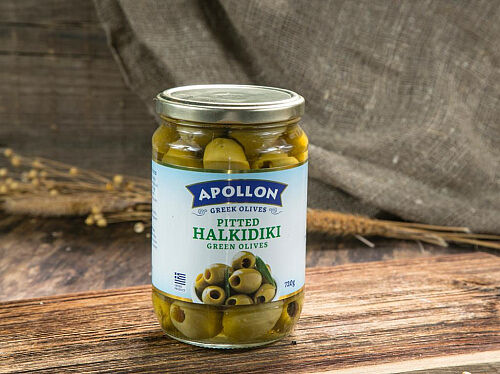 Оливки греческие без косточки Apollon