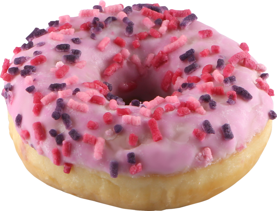 

Донат с начинкой из лесных ягод 70 г