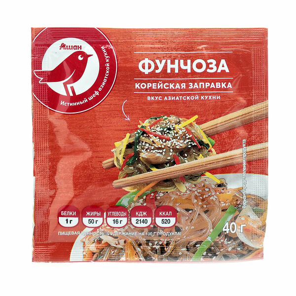 Заправка корейская АШАН Красная птица для фунчозы