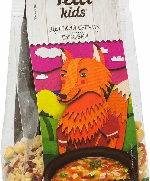 Суп Yelli Kids Буковки детский, 80г