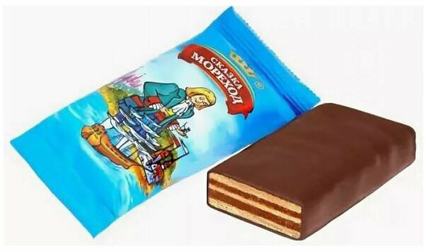 Конфеты вафельные Сказка Мореход ТМ Красный Октябрь