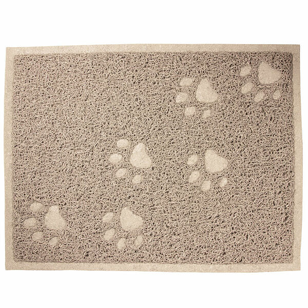 Triol Коврик для кошачьего туалета прямоугольный 40 х 30 см., Бежевый