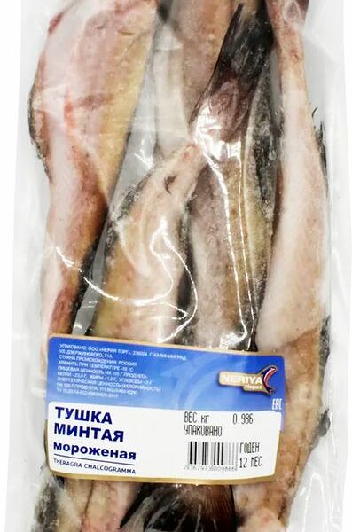 Тушка Neriya Минтая мороженая