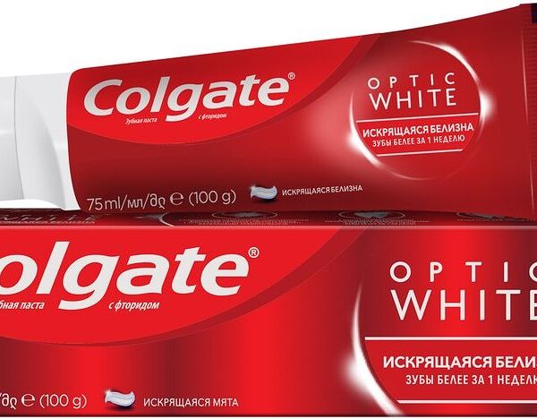 Зубная паста Colgate Optic White Искрящаяся белизна