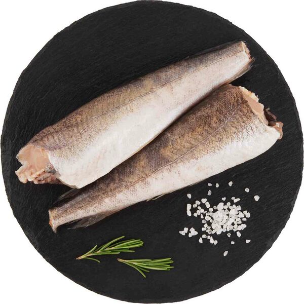 Хек охлаждённый, тушка, (1 штука ~ 400 г)