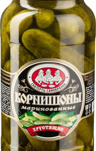 Корнишоны Скатерть-Самобранка хрустящие