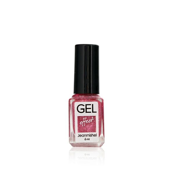 Лак для ногтей Jeanmishel GEL effect 160 Искрящийся розовый 6мл