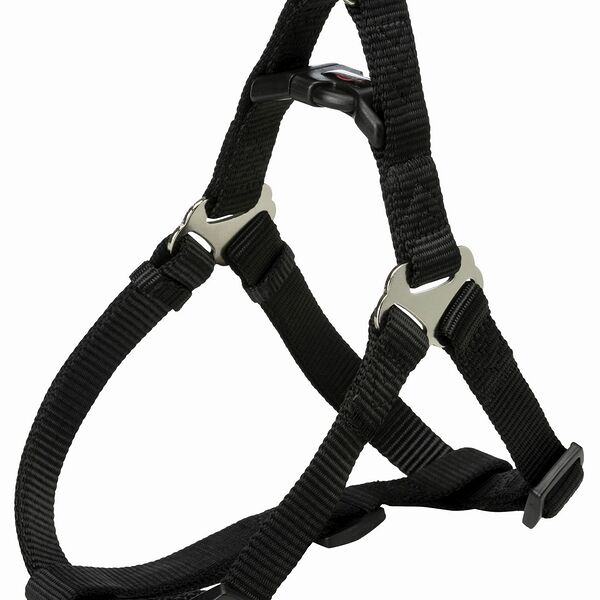 Шлейка Premium One Touch, XS–S: 30–40 см/10 мм, чёрный