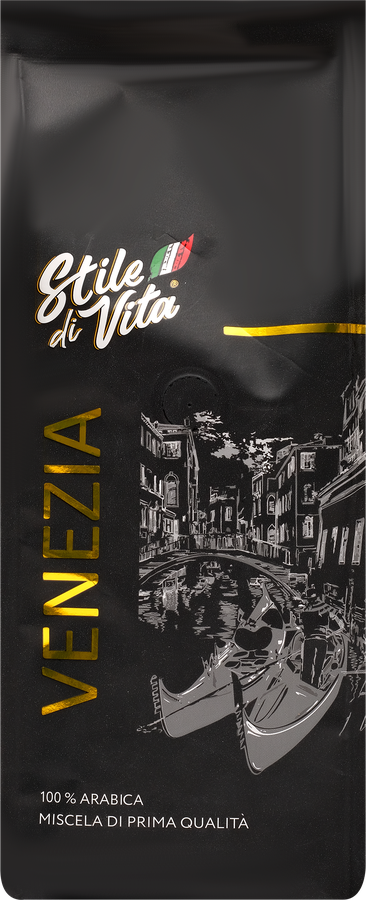 

Кофе зерновой STILE DI VITA Venezia жареный