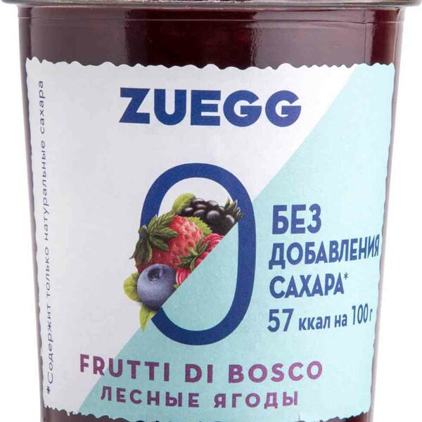 Конфитюр Zuegg Лесные ягоды без сахара