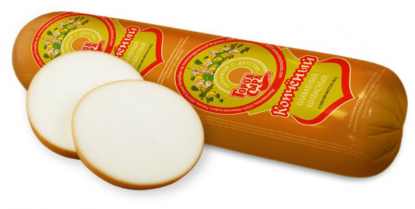 Сыр плавленый колбасно-копченый ТМ Город сыра