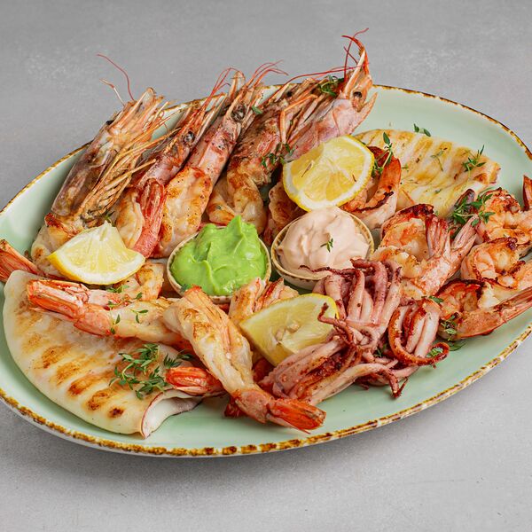 Маленькое ассорти из морепродуктов