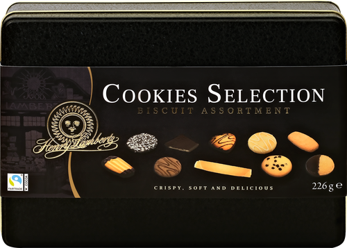 

Печенье сдобное Lambertz Henry сookies selection 226 г