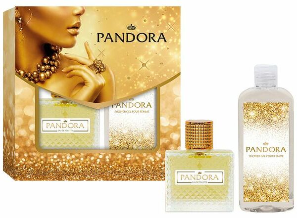 Парфюмерный набор Sergio Nero Pandora Elegance 2 предмета туалетная вода 50 мл и гель для душа 150 мл