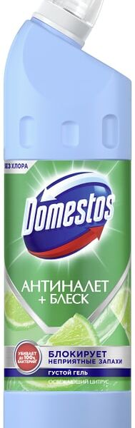 Чистящее средство Domestos Универсальное антиналет + блеск освежающий цитрус 750мл