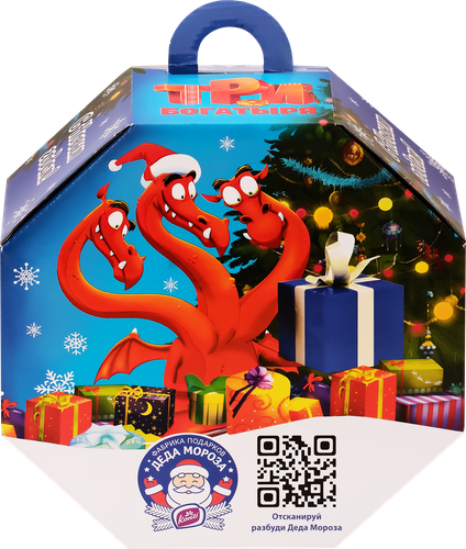 

Новогодний подарок Konti Три Богатыря, 500 г