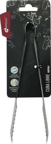 

Щипцы для льда APOLLO Cuba Libre, нержавеющая сталь Арт. CBL-01