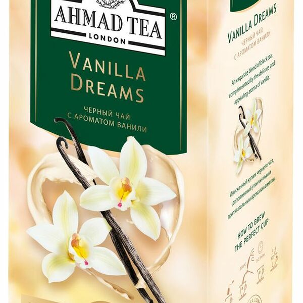 Чай черный Ahmad Tea Ванильные Грезы в пакетиках, 25 пак, 45 г