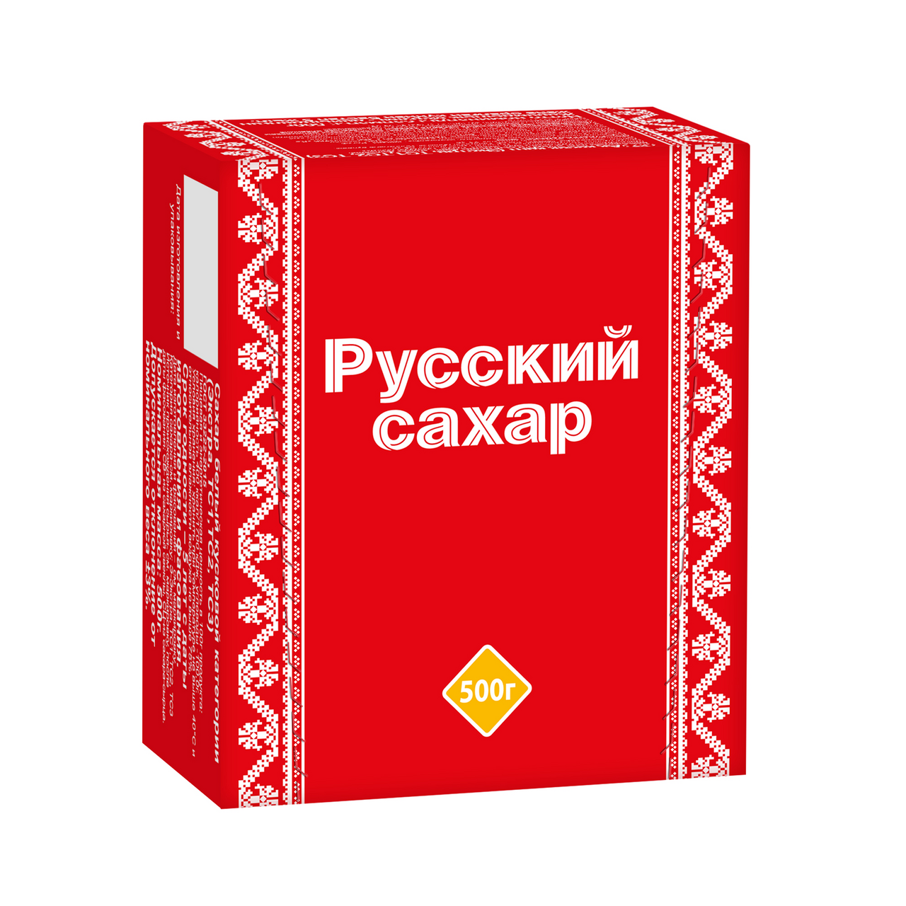 

Сахар Русский сахар белый кусковой 500 г