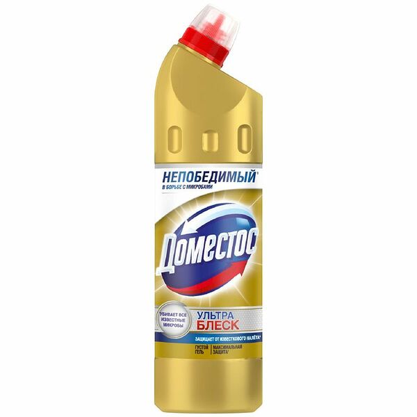 Средство для чистки унитаза Domestos Ультра Блеск 750 мл