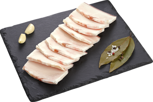 

Шпик свиной соленый ЛЕНТА FRESH, в нарезке, весовой