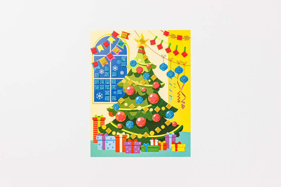 

Набор для творчества Десятое королевство Аппликация Елка