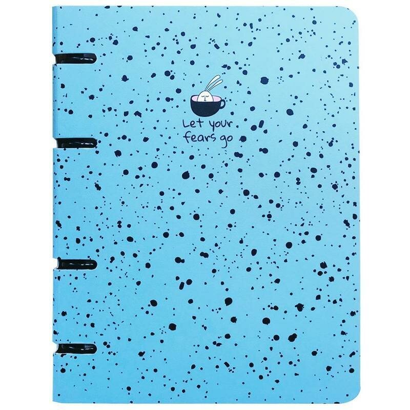 

Тетрадь общая Be Smart Bunny точки А5 120 листов в клетку на кольцах