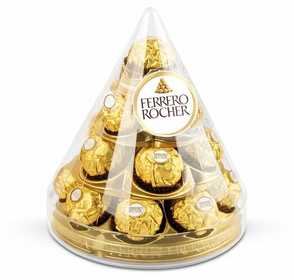 Набор шоколадных конфет Ferrero Rocher Конус 212 г