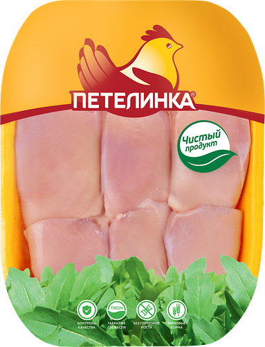 Филе бедра куриное Петелинка вес до 1000 г