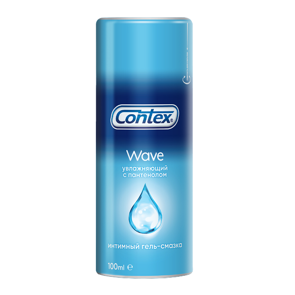 Гель-смазка Contex Wave с пантенолом 100 мл