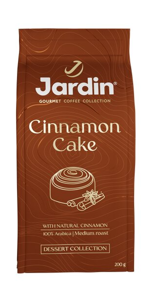 

Кофе Jardin Cinnamon Cake молотый с корицей и ароматом выпечки 200 г