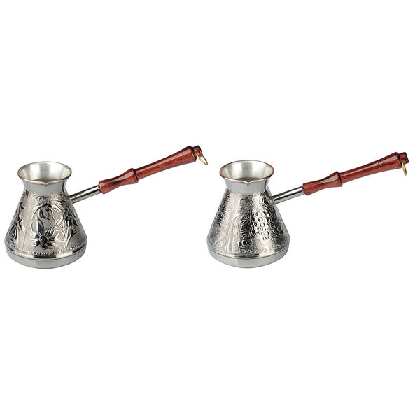 Vetta турка для кофе 640мл, медная, 2 дизайна