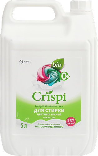 Гель для стирки цветного белья Grass Crispi концентрат 5 л