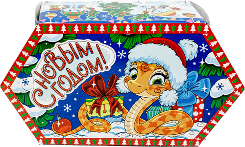 

Подарок новогодний КФ ПЕРМСКАЯ Конфетка Змейка, 170г