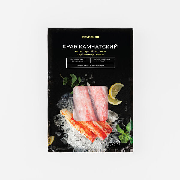 Краб первая фаланга варено-мороженая (Продукт замороженный)