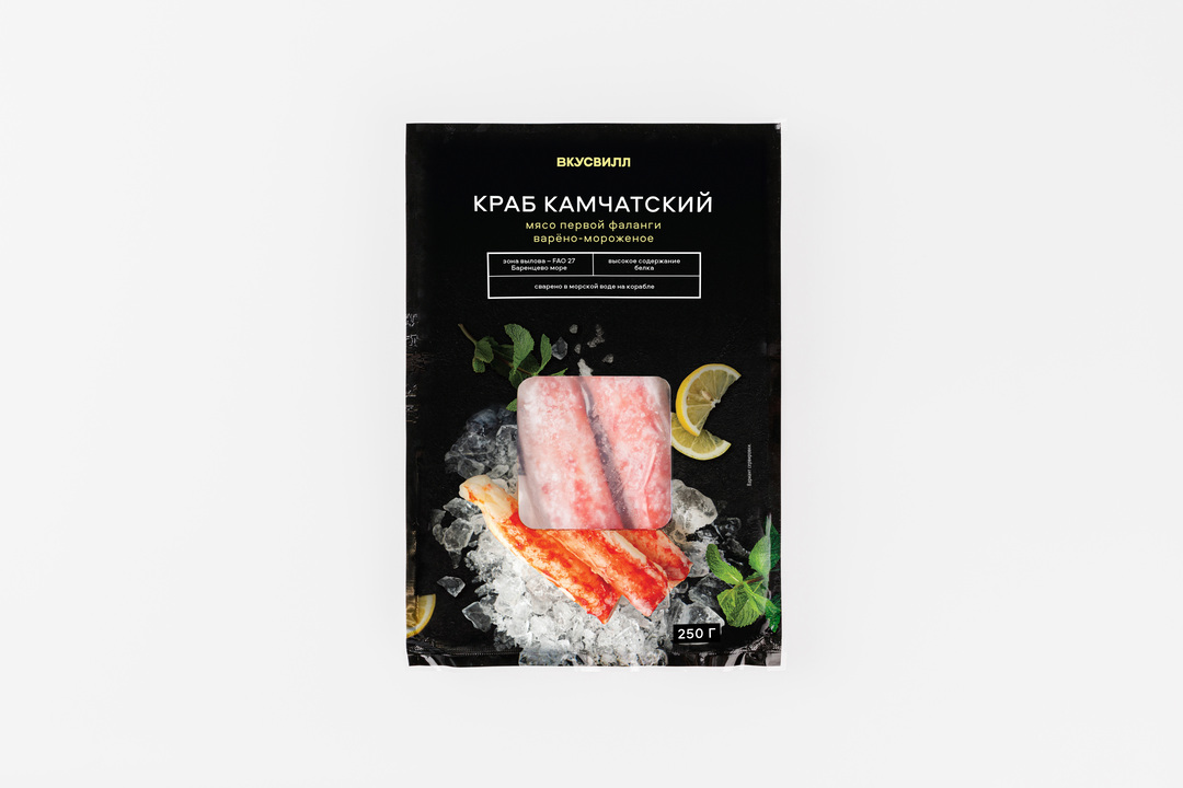 

Краб первая фаланга варено-мороженая (Продукт замороженный)