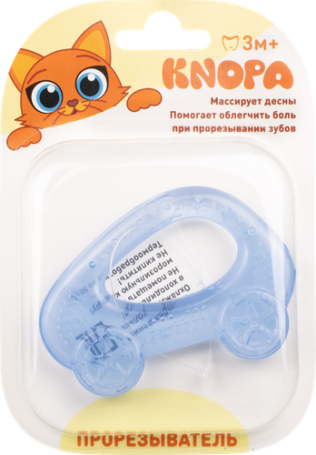 

Прорезыватель для детей до 1 года Knopa охлаждающий, в ассортименте
