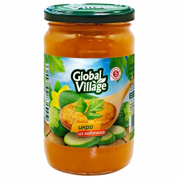Икра Global Village из кабачков, 350 г