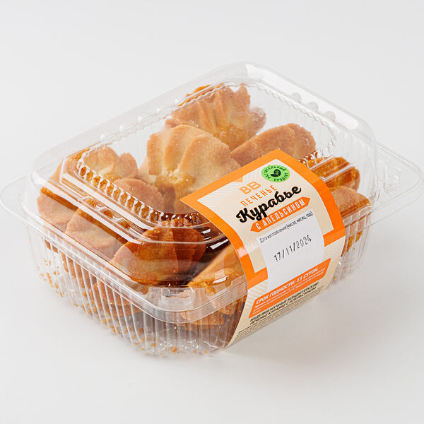 Курабье с апельсином, веган