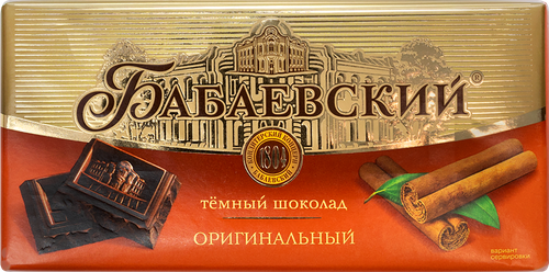 

Шоколад Бабаевский Оригинальный темный 90 г