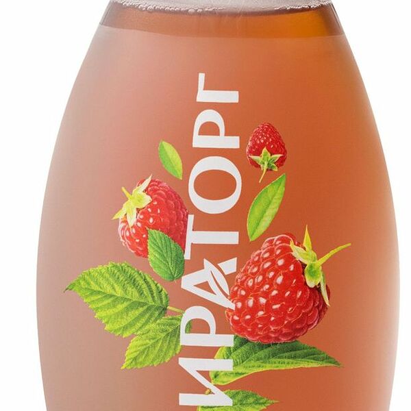 Чай черный холодный Мираторг Sundays с малиной охлажденный, 370 мл