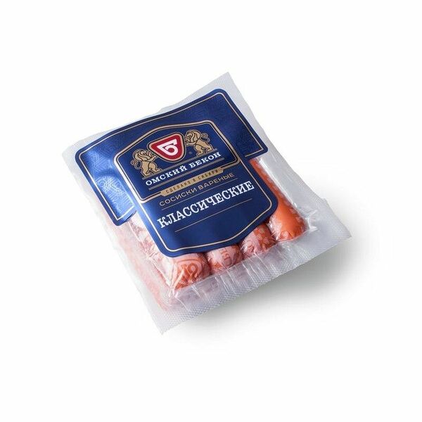 Сосиски Омский бекон классические 540 г