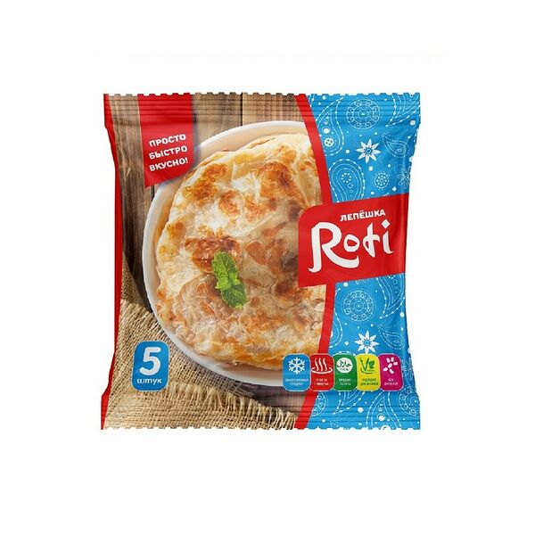 Лепешка Roti Ризык 450г
