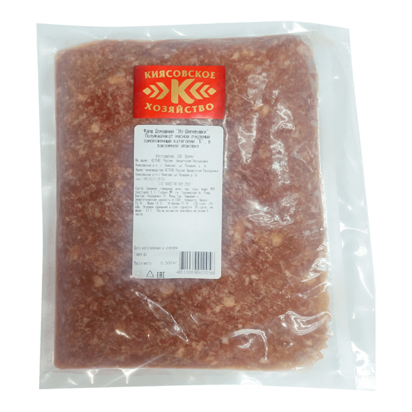 Фарш Киясовское хозяйство Домашний из деревушки замороженный 500г