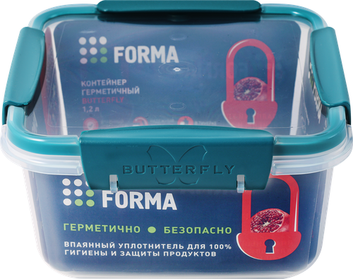 

Контейнер Полимербыт Butterfly bright 1,2 л в ассортименте