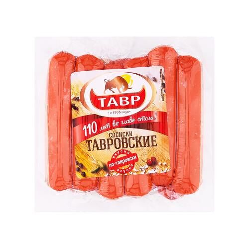 Сосиски Тавр Тавровские 495 г