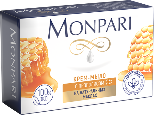 

Мыло туалетное Monpari с прополисом 100 г