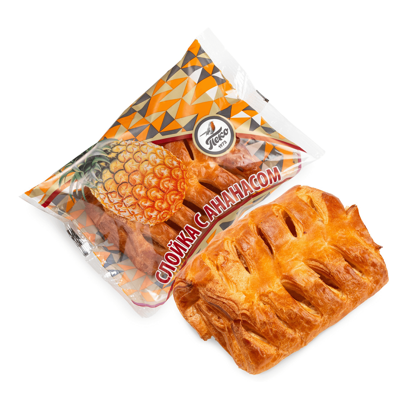 

Слойка Пеко с ананасовой начинкой 80 г